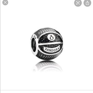 Pandora Basketball Charm